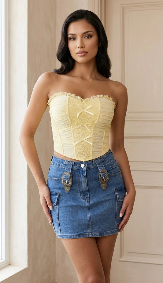 Дънкова пола Selena