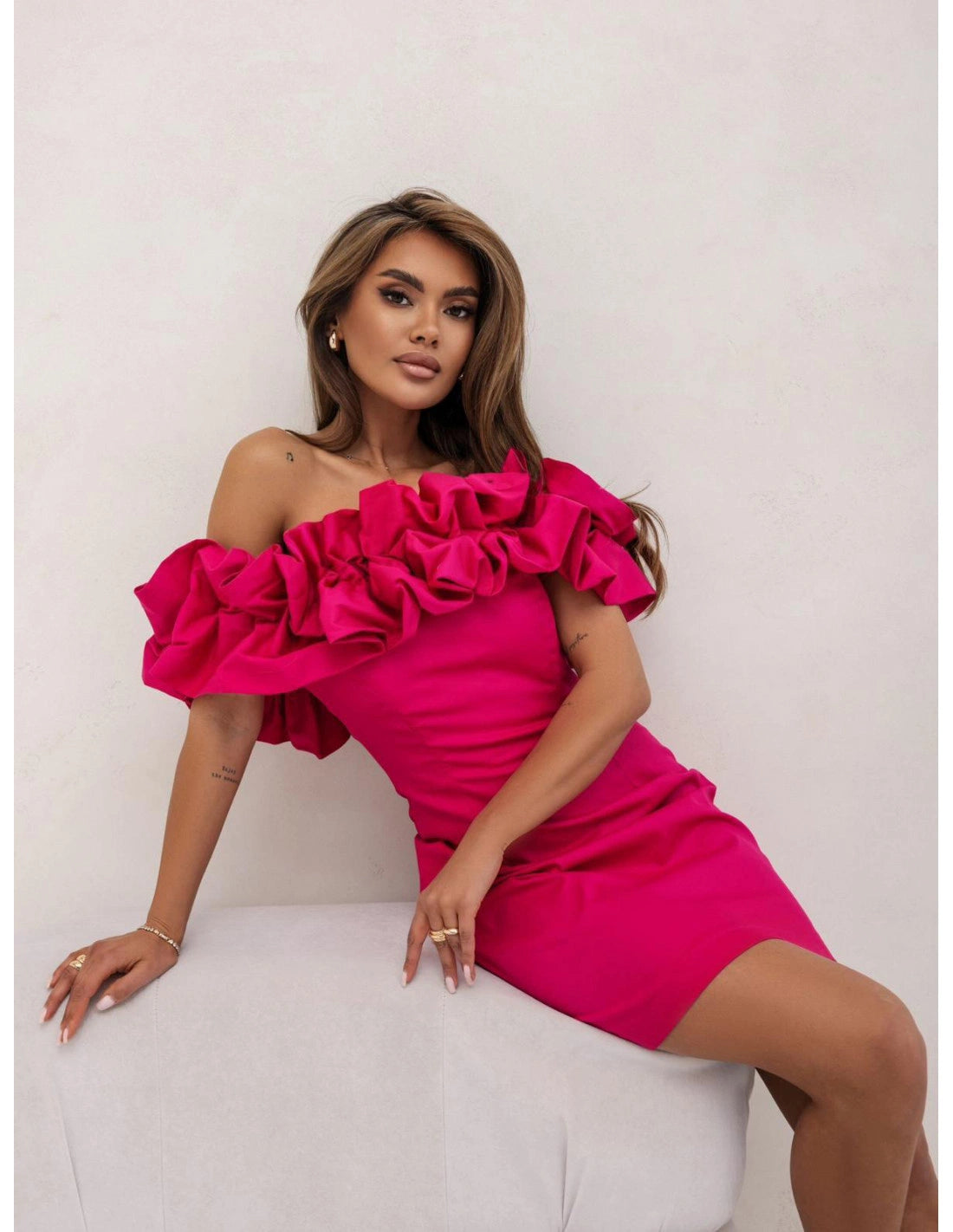 Рокля Ruffle Glamour