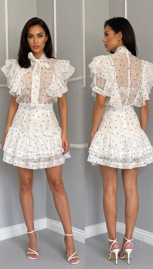 Сет Chiffon Hearts