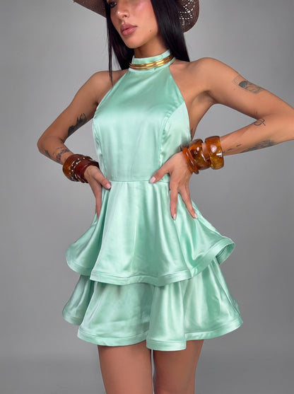 Рокля Satin Bow
