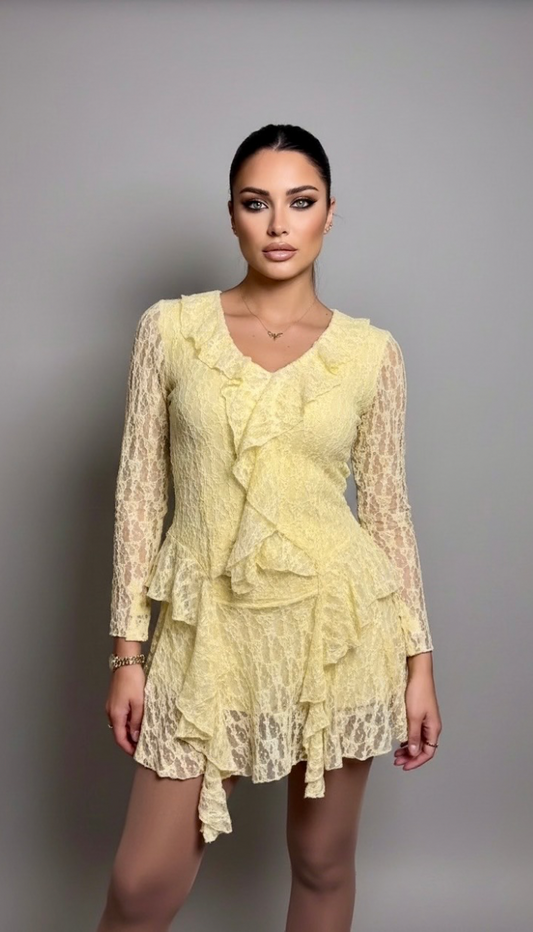 Дантелен сет от две части