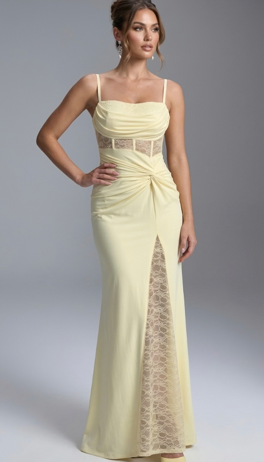 Дълга елегантна рокля