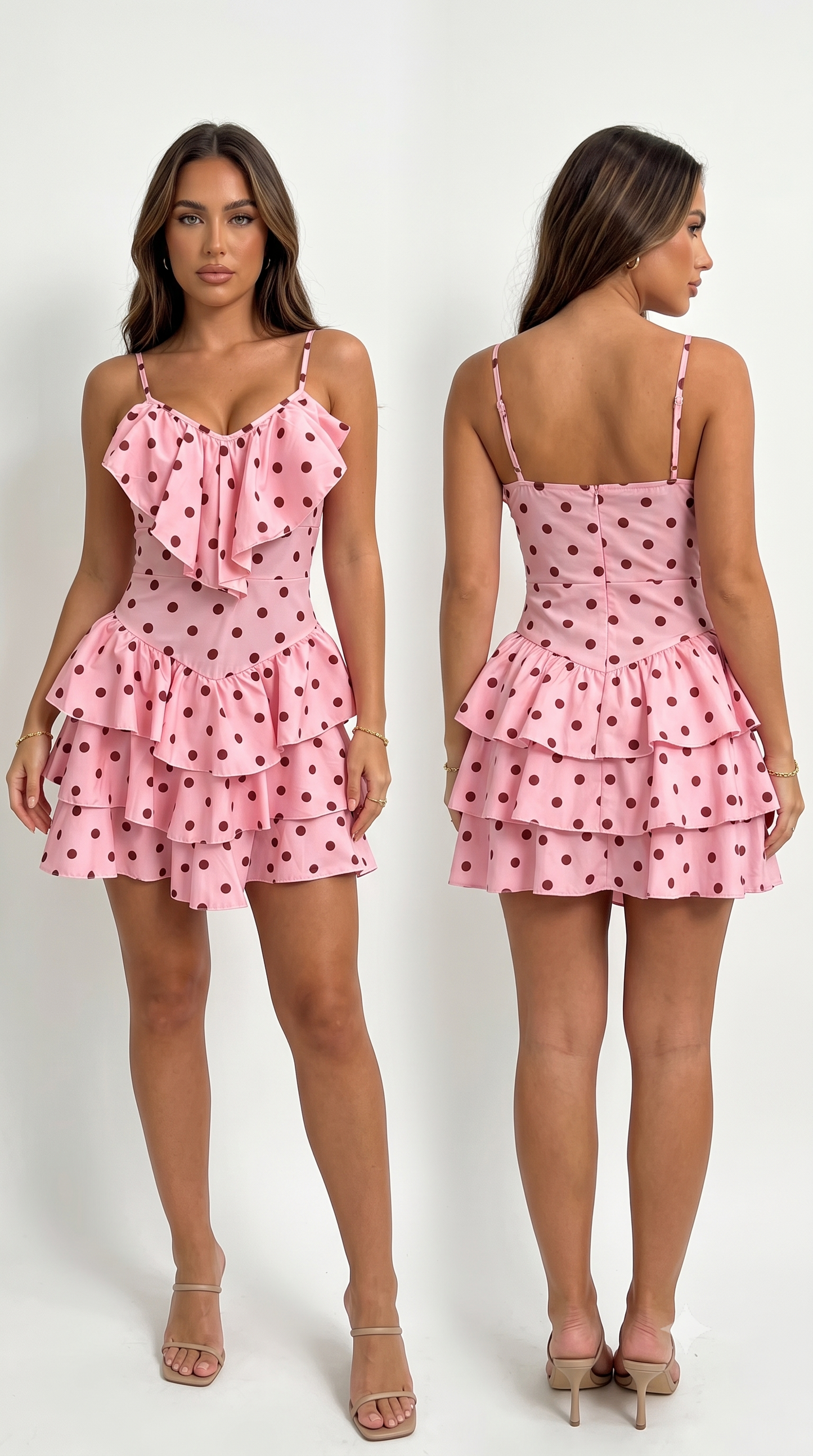 Рокля Polka Ruffles