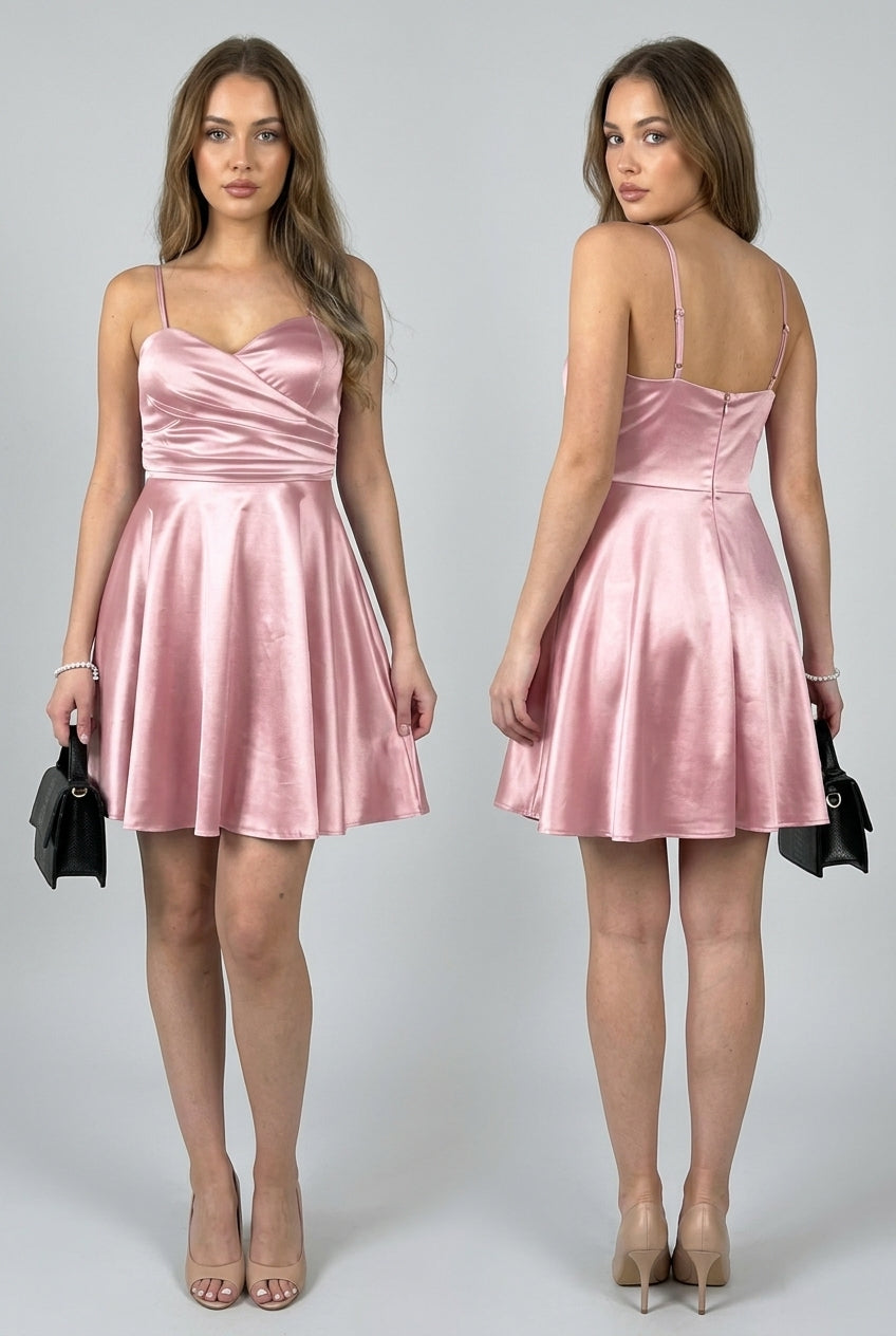 Рокля Satin Flare