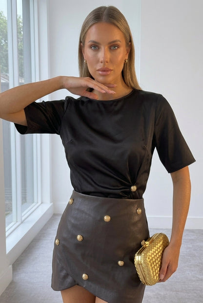 Пола Leather Wrap
