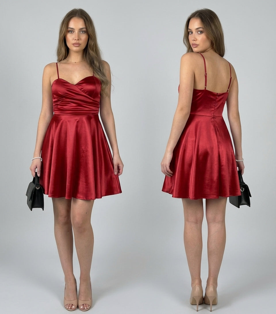 Рокля Satin Flare
