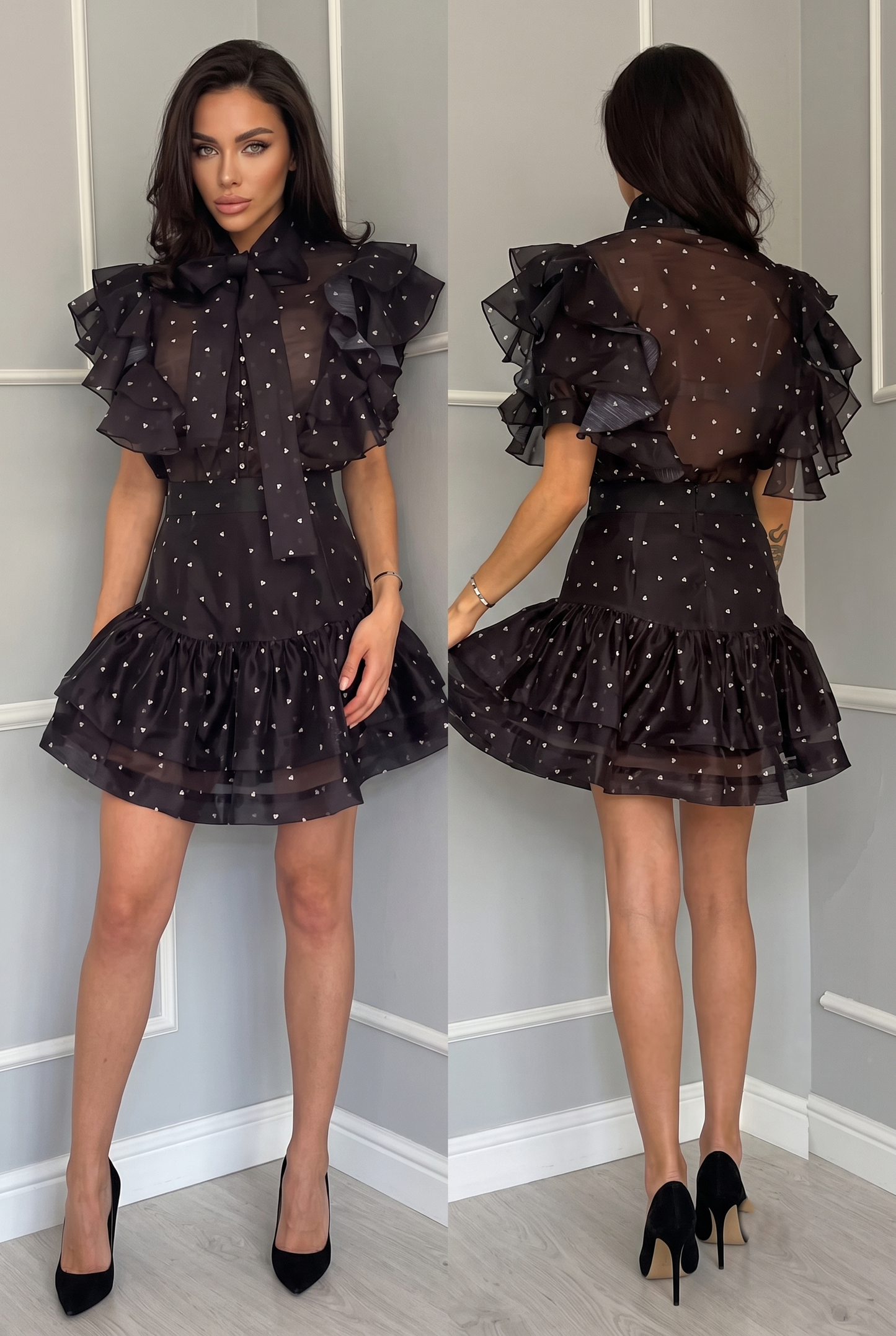 Сет Chiffon Hearts