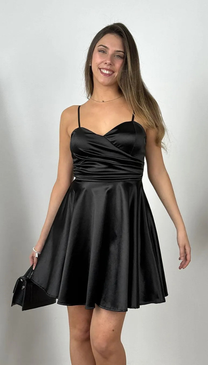Рокля Satin Flare