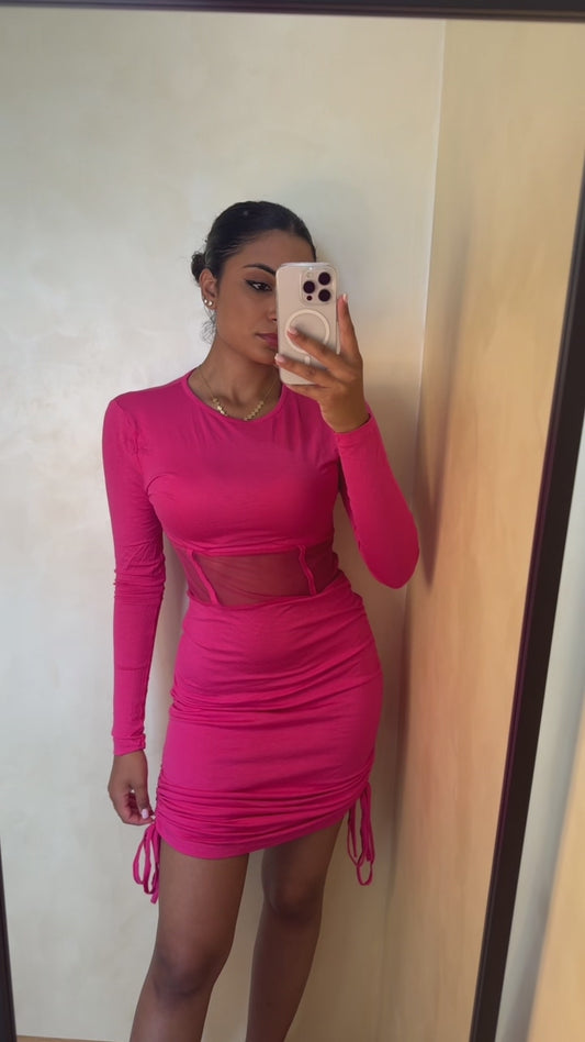Рокля Corset Mesh Mini