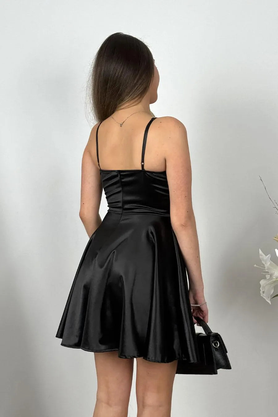 Рокля Satin Flare