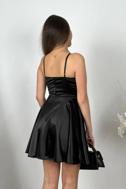 Рокля Satin Flare