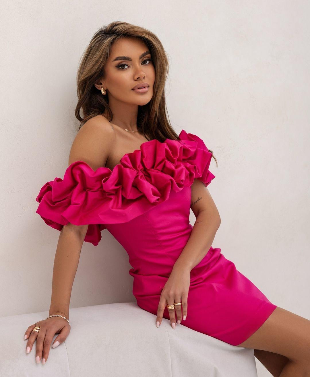 Рокля Ruffle Glamour